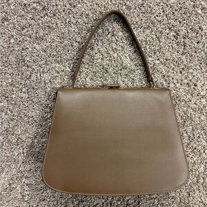 Vintage Brown faux Leather Handbag
